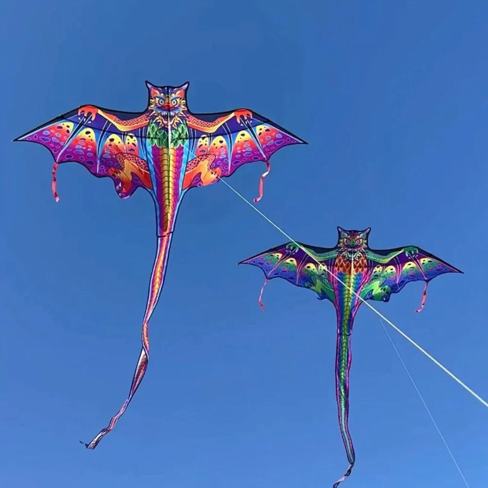 Neuer einfach zu fliegender Drachendrachen, gut fliegender Cartoon-Drachen für Kinder, Flugsaurier mit 100-Meter-Drachenlinie, fliegendes Spielzeug für den Außenbereich, lustige Sportarten