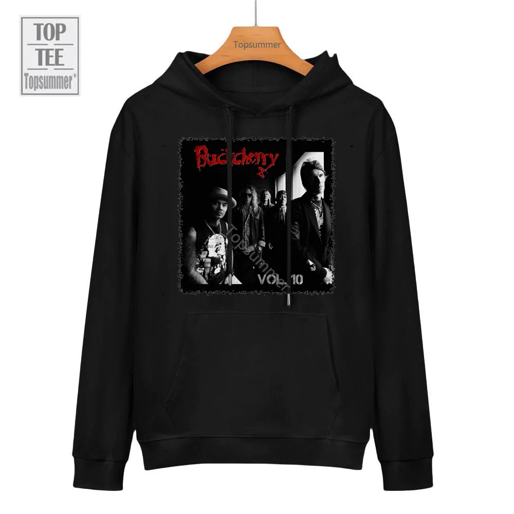 Толстовка с капюшоном и изображением альбома Vol. 10, женские толстовки с капюшоном Buckcherry Tour, женская уличная одежда, модные толстовки, одежда с графическим принтом