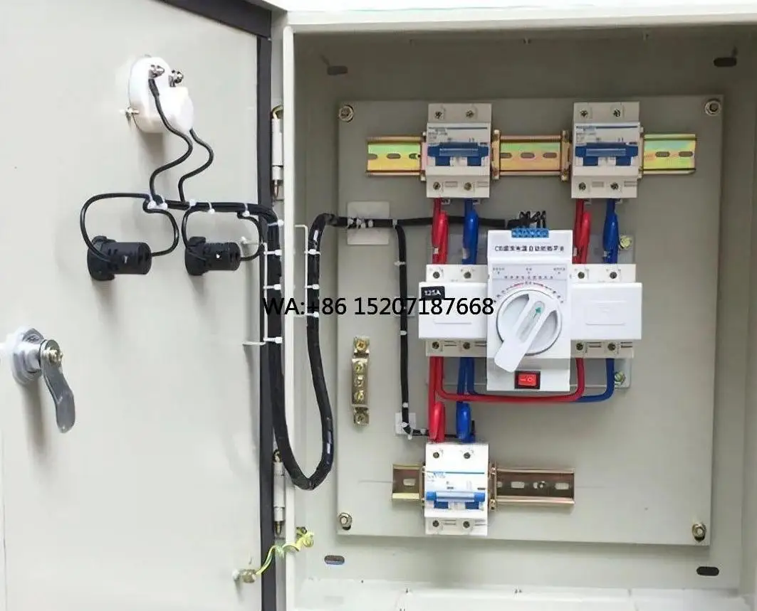 Control Cabinet 3 Phase Distribution Box Low Voltage Control Box Custom  Enclosure Industrial