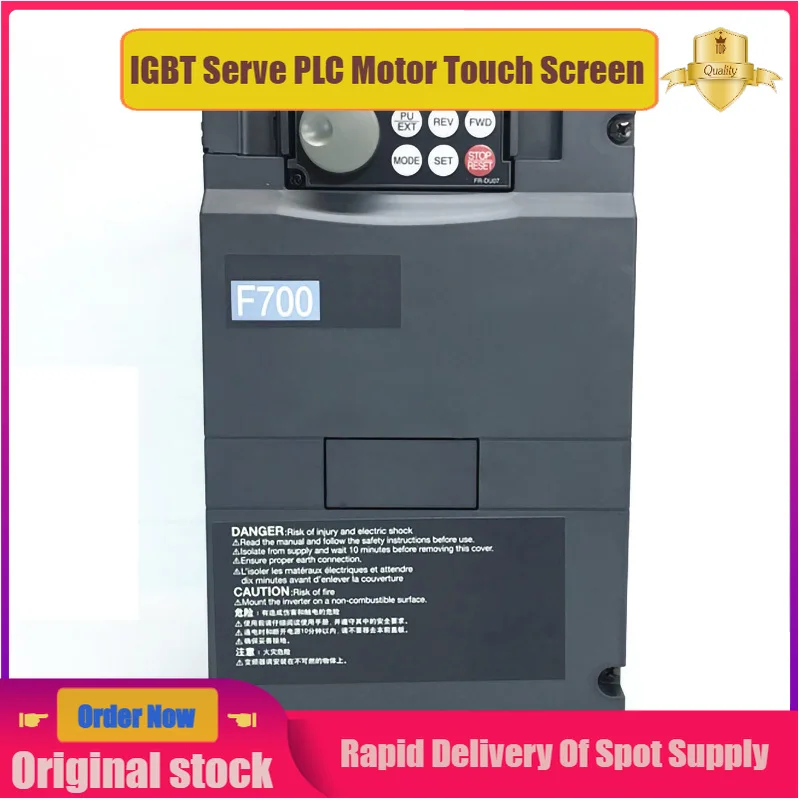 

New 3 Phase 380V 750W 0.75KW 2.1A FR-F740-0.75K-CHT Inverter Spot