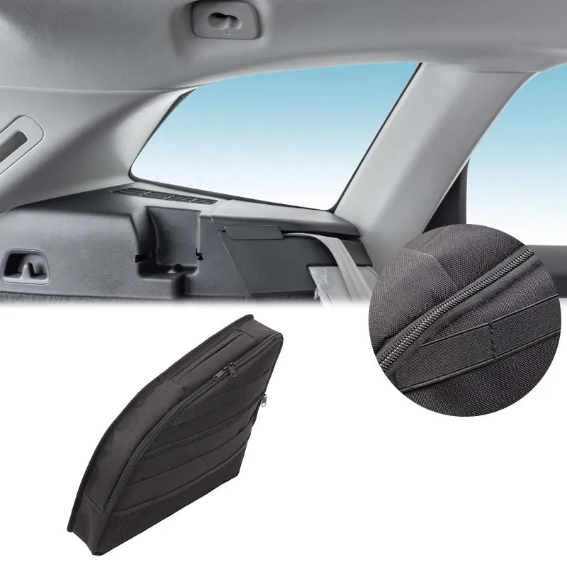 

For Volvo XC60 2018-2026 Oxford cloth black car trunk side window bag tool storage bag car interior modification accessories