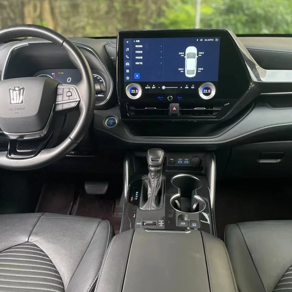 Android 13 For Toyota Highlander 2020 2021 2022 Car Radio GPS Navigation Multimedia Player Stereo Head Unit Screen Audio Video