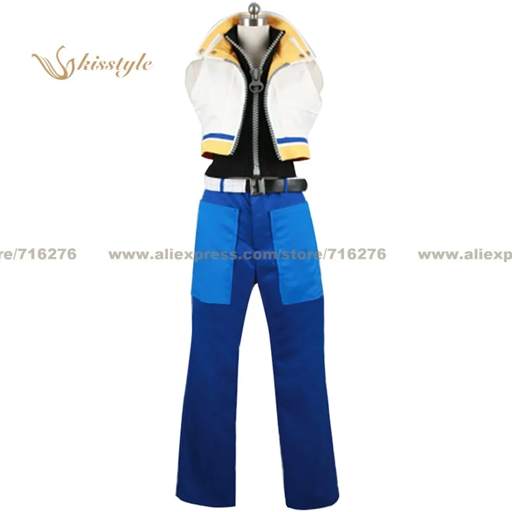 

Anime Kingdom Hearts II 2 Riku Uniform COS Clothing Cosplay Costume,Customized Accepted