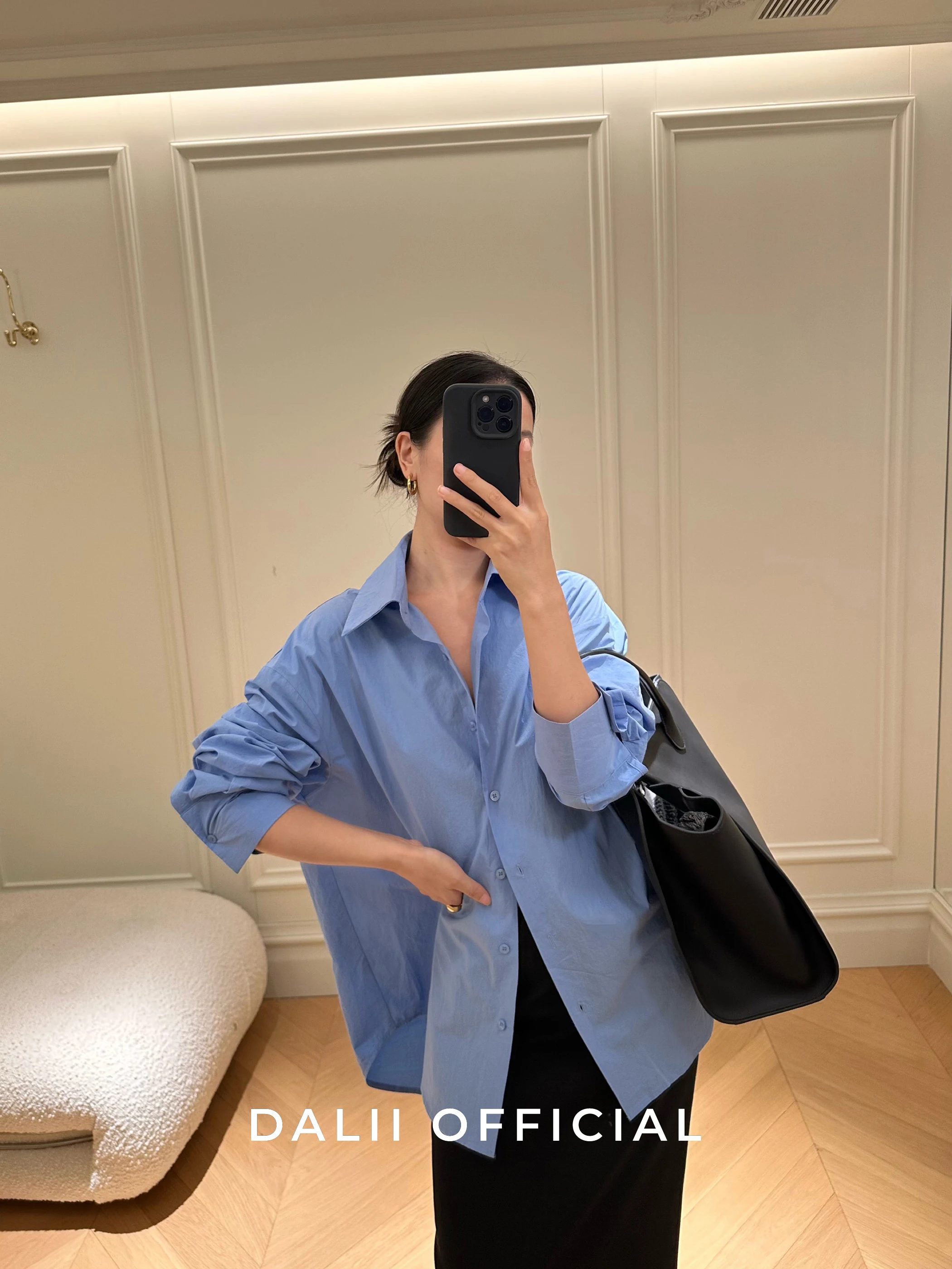 

Женская классическая рубашка из чистого хлопка свободного прямого кроя, универсальная, для повседневной носки, с длинным рукавом, деловая, повседневная, хлопковая рубашка