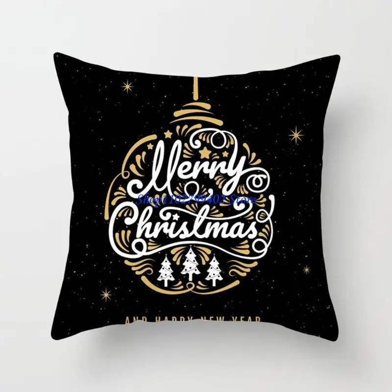 547F 45x45cm Happy Easter Decorative Throw Pillow for Case Rabbit Bunny Eggs Printed Holiday Festive Polyester Cushion Cover