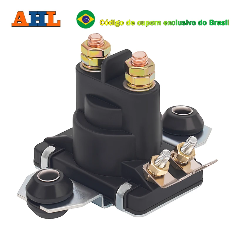 Solenóide de relé de partida para motocicleta, alta qualidade, para mercúrio marinho, 4 terminais, 20hp, 25hp, 40hp, 45hp, 50hp, 55hp, 60hp, 65hp