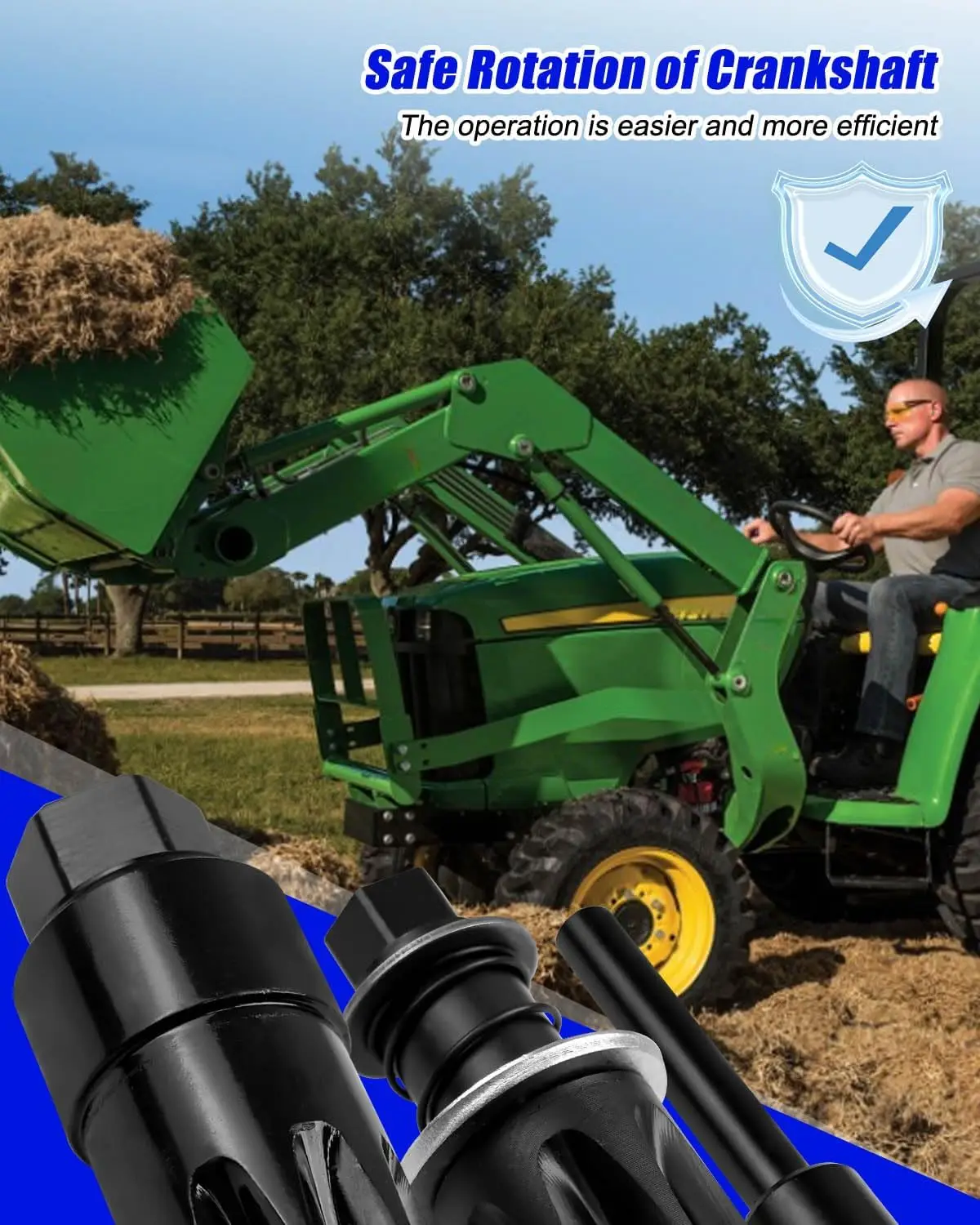 

Набор инструментов для токарной обработки двигателя и синхронизации двигателей John Deere, металл для 4024 4039 4045 4239 4276 6090 6105 6125 6135 DJ002-4