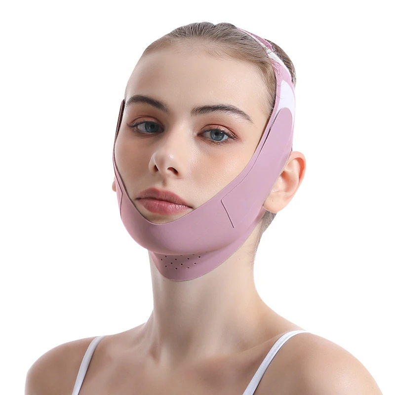 Bandage amincissant réutilisable pour le visage, ligne en V, ceinture de levage du menton et des joues pour femmes, sangle de Massage du visage, soins de la peau, outils de beauté, 1 pièce