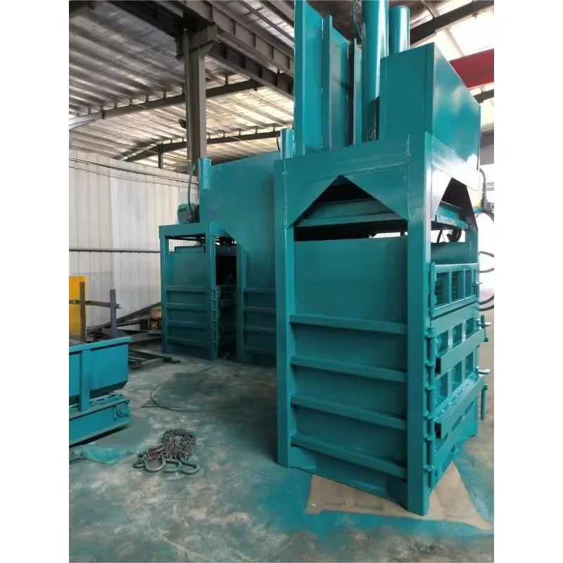 【Best-selling】Automatic Hydraulic Vertical Baling Machine For Plastic Scrap And Pet Bottles Efficient Plastic Scrap Baler