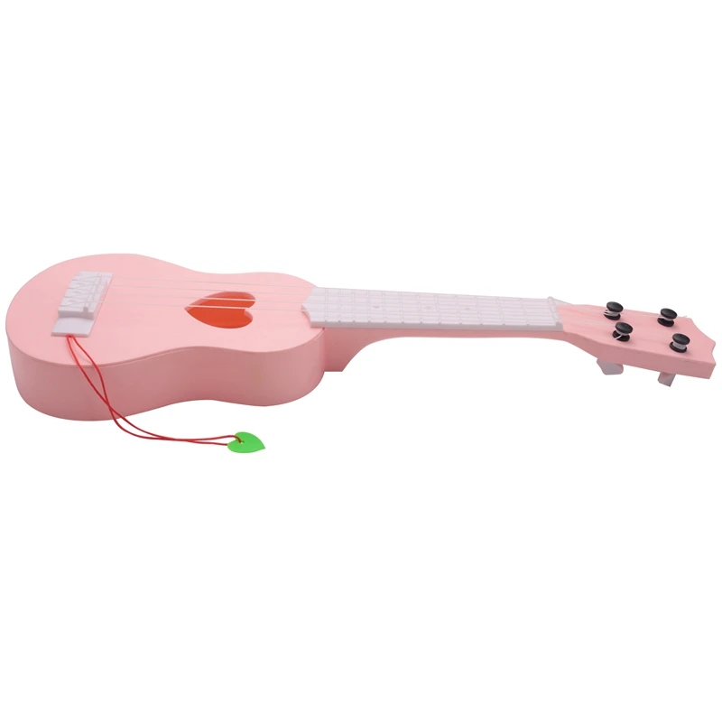 Ukelele de juguete para principiantes, guitarra para niños, instrumento Musical educativo, Mini ukelele lindo