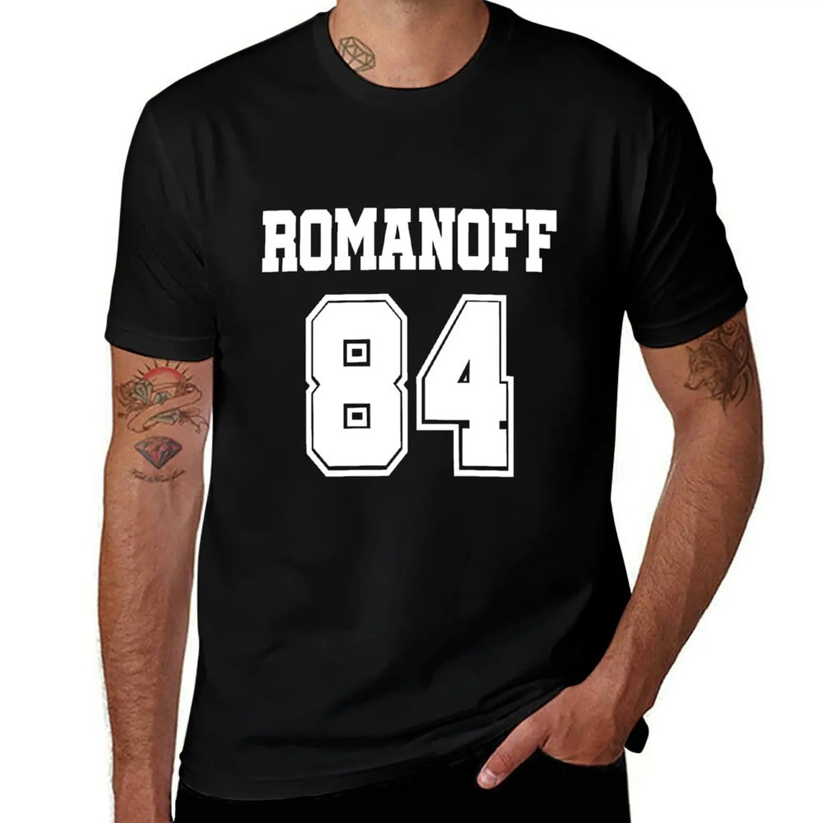 Romanoff 84 T-Shirt anime t shirts oversize T-Shirt