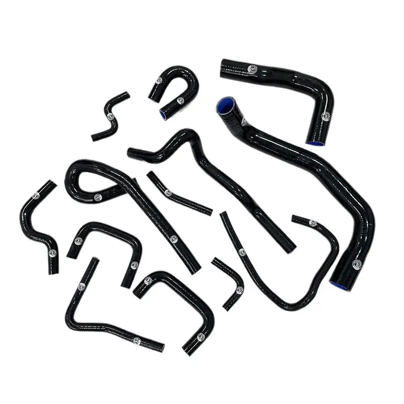 Silicone Radiator Hose For NISSAN SKYLINE GTS ECR33 R33 GTS25T RB25DET 93-98 view 2