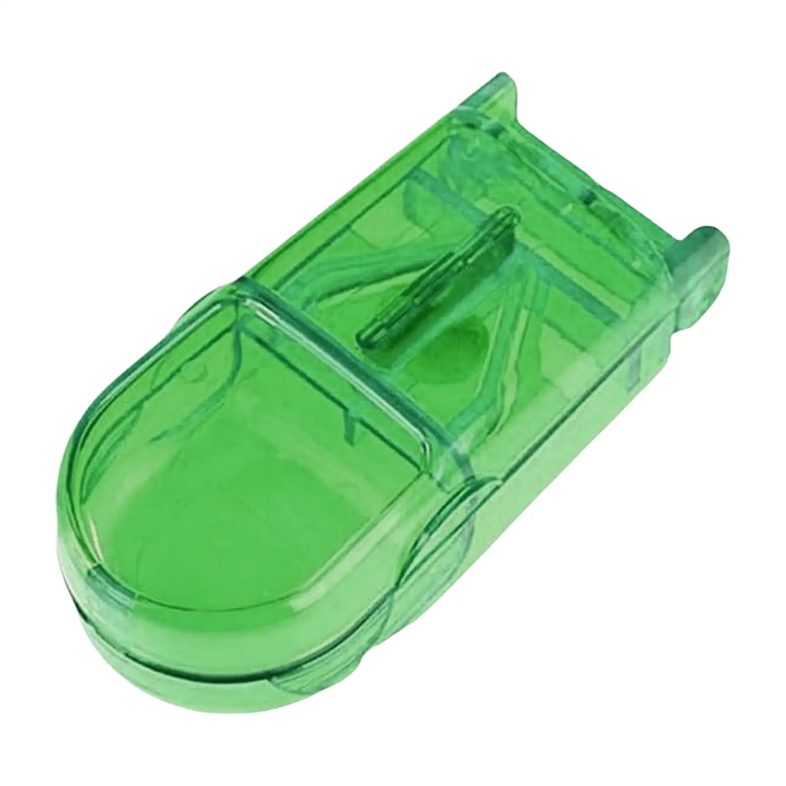  Portable Medicine Cutter and Splitter Box - Precise Pill Divider, with Storage Compartment Box Medicine Organizer