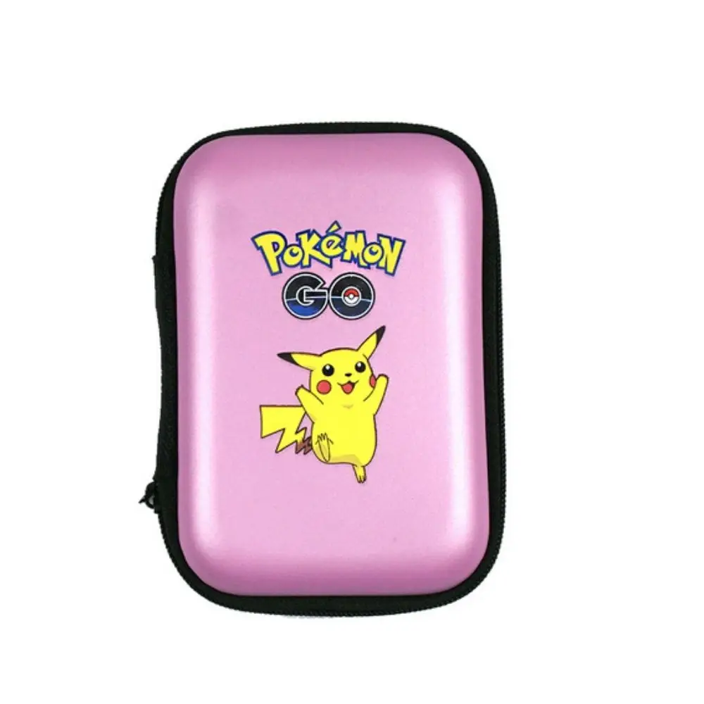 Carrying Case for Pokemon Hard-Shell Game Cards Binder Holder Trading Card Storage Box Holds 60 Cards