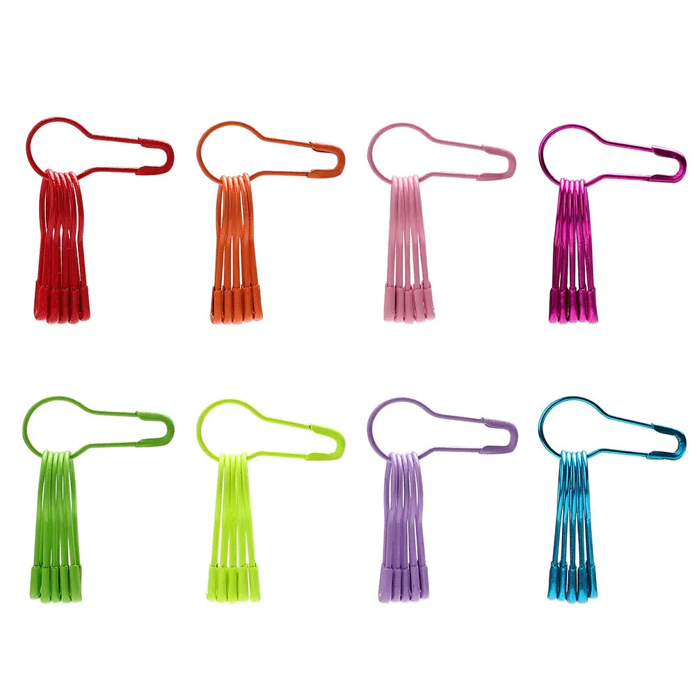 

320pcs Shaped Stainless Steel Durable For Home Office School Use Round Box Storage Metal Clips Photo Note Bookmark