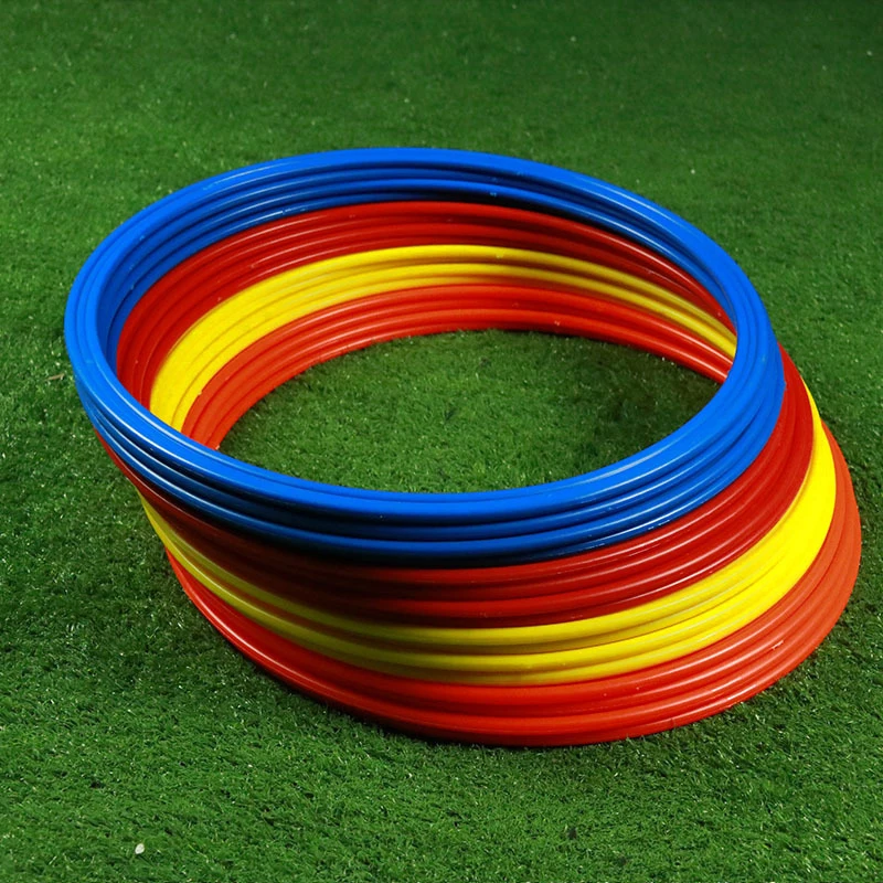 Kółka treningowe Agility przenośna piłka nożna piłka nożna obrotowe pierścienie treningowe sportowe Futbol sprzęt treningowy