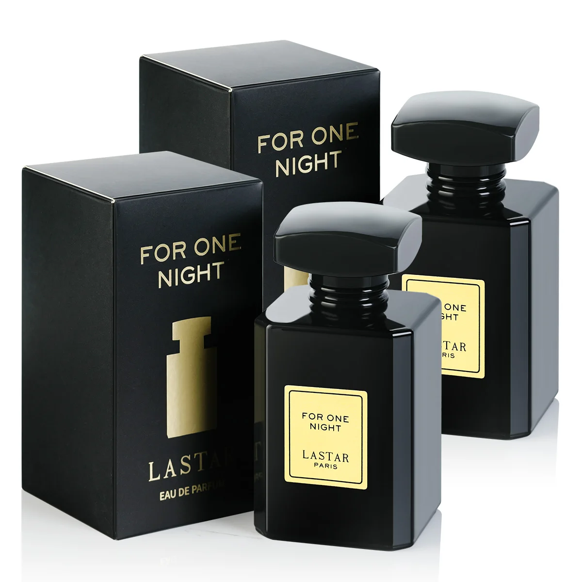 Set profumo LASTAR, due bottiglie totalizzanti 110 ml/3,72 fl oz, profumo legnoso di cedro, fragranza a lunga durata, unisex, regalo di Natale