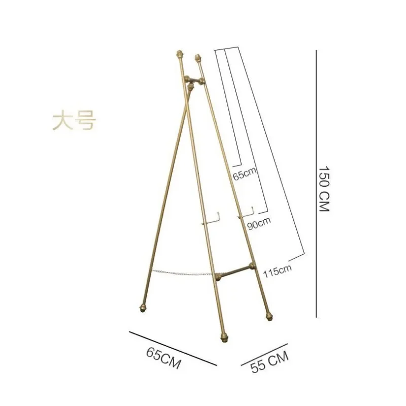 Light Luxury Nordic Wedding Welcome Photo Display Rack Metal Easel Iron FrameGoods in stock