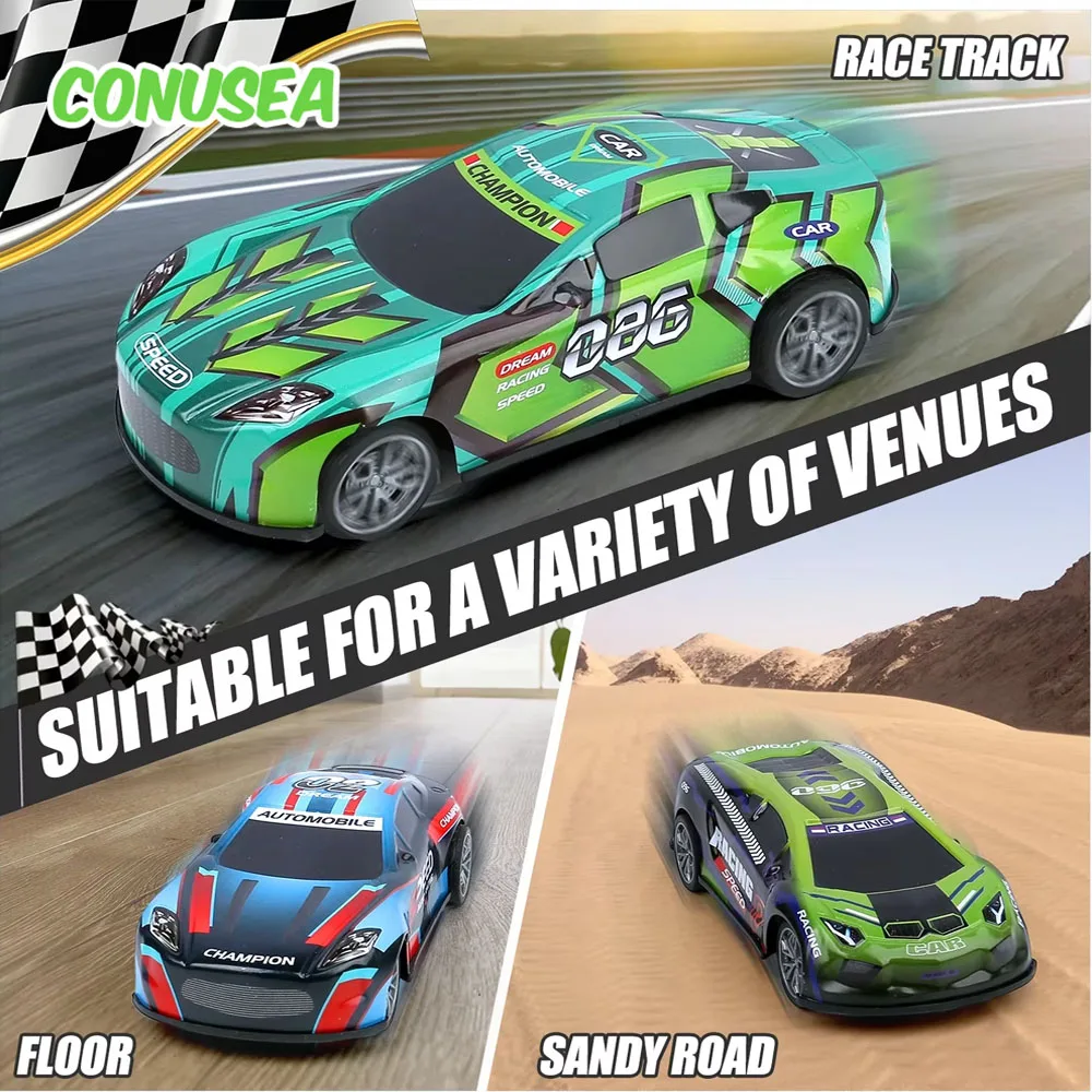 Rc カー ドリフト レーシングカー 2.4G リモートコントロールモデル 高速オフロードレース車両 競技用おもちゃ 子供用 男の子用 キッズ用