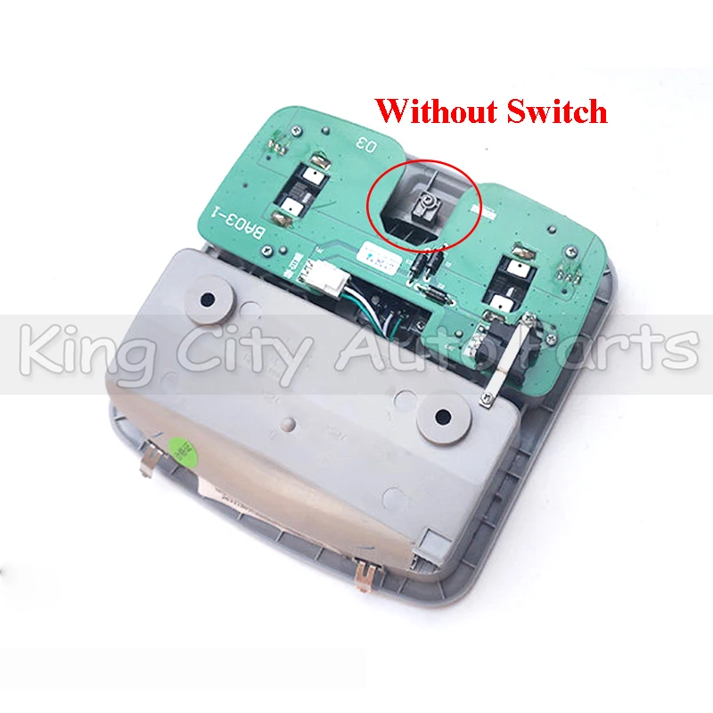 

CAPQX 1 Piece Car Interior Reading Light For JAC Refine S5 Roof Light Dome Reading Lamp Inner Ceiling Light