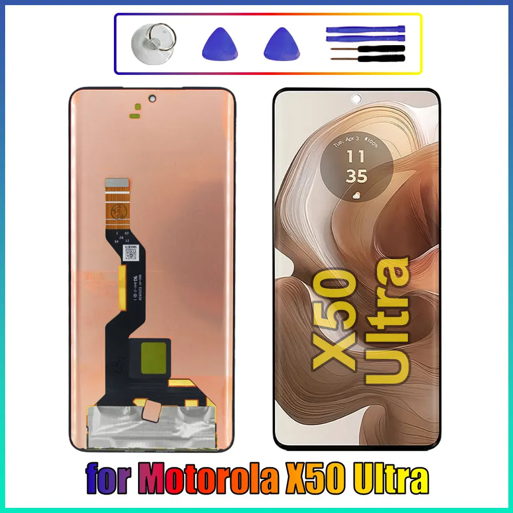 LCD for Motorola Moto X50 Ultra XT2401-2 mobile phone Display Touch Screen Digitizer Assembly for Moto X50 Ultra XT2401-2 LCD