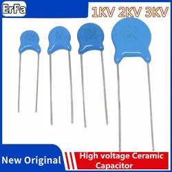 20pcs 1KV 2KV 3KV Capacitor Cerâmico de Alta tensão 10PF 20PF 47PF 68PF 100PF 150PF 220PF 1NF 1.5NF 3.3NF 3.9NF 4.7NF 10NF 100NF