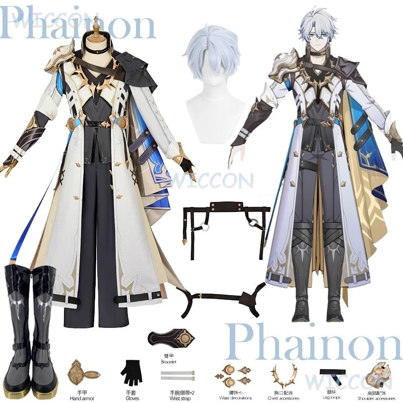 

Phainon Cosplay Honkai: Star Rail Costume Game Roleplay High Quality Clothes Halloween Party Game Expo Fancy Uniform