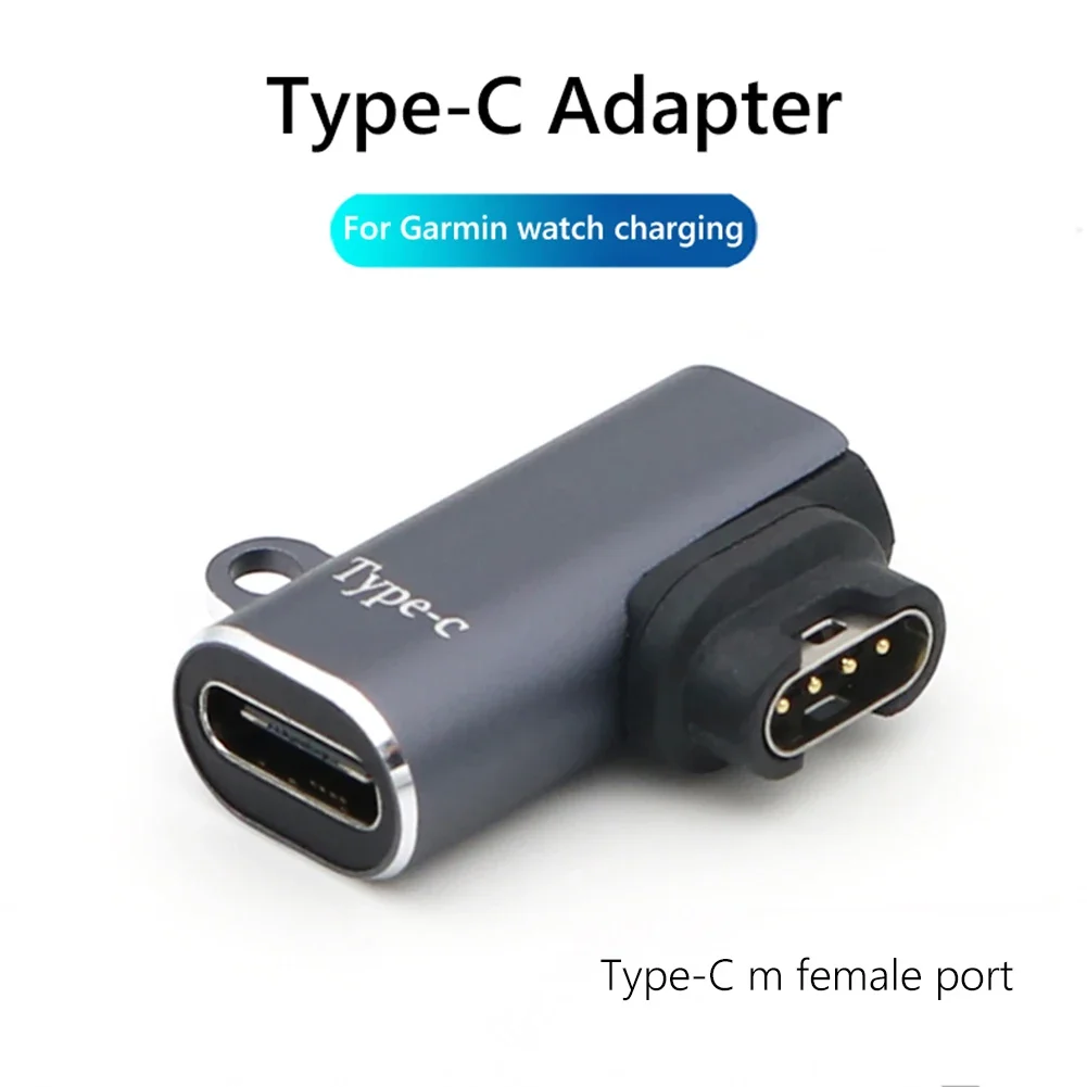 

Portable Type C Female Micro Usb/ios Charging Portable Adapter To 4pin Watch Charger Connector Charger Adapter For Garmin