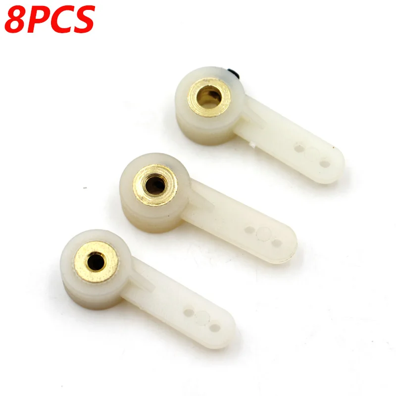 8 sztuk 2.6/3.1/4.1mm Nylon układ sterowania wahacz serwo ramię zawieszenia DIY części zamienne Uesd dla RC 4WD samochód wyścigowy łódź samolot