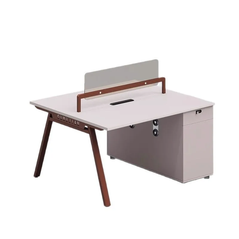 Computer Desk Solid Wood Modern Simple for Home Office for Study Room Sturdy Construction, Office Desk