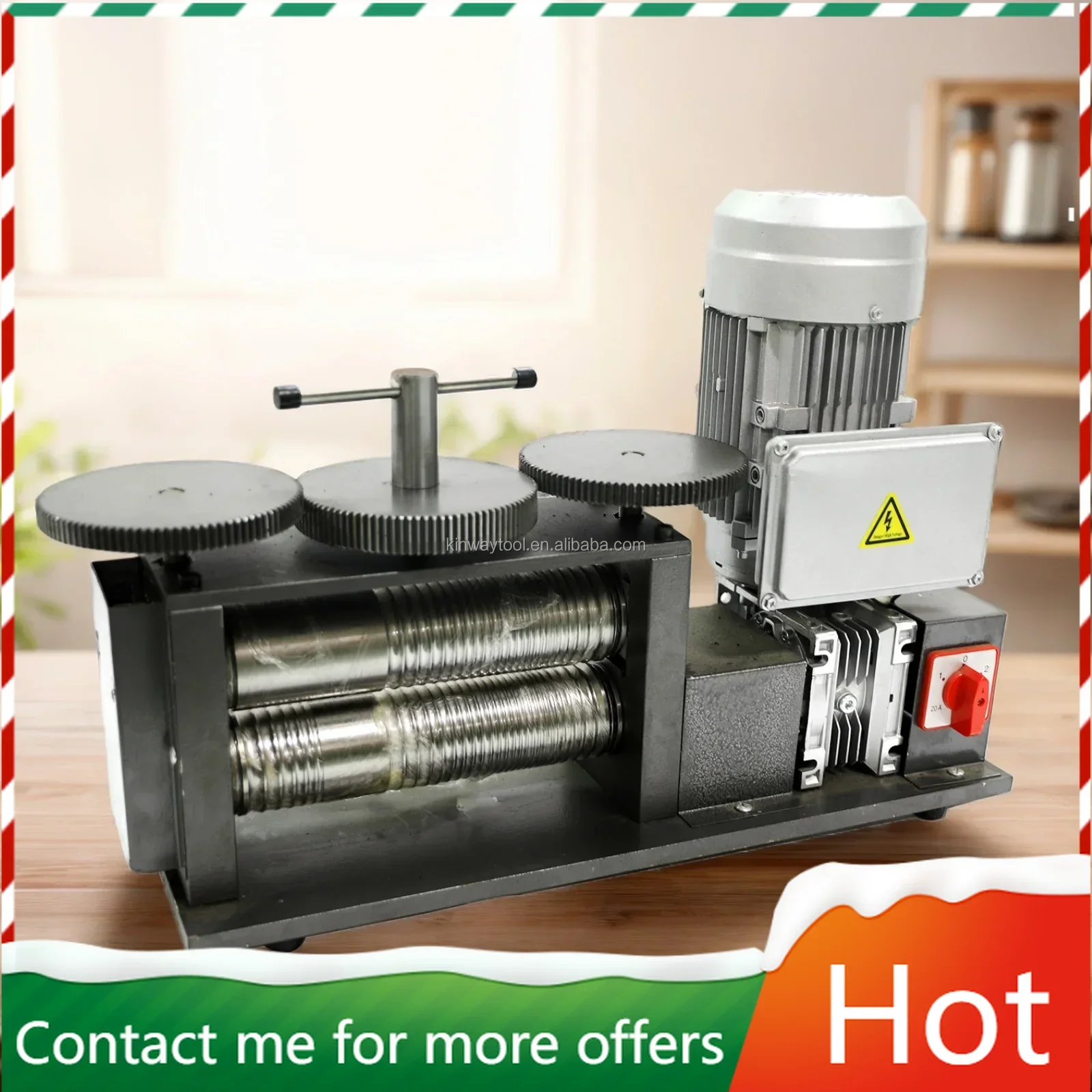 Nuevas llegadas 250X70mm 750W herramienta de joyería máquina laminadora máquina laminadora eléctrica