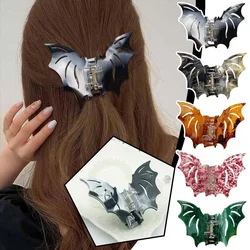 New Acetic Acid Clasp Bat Hair Clip Fashionable Back Head Spoon Shark Clip Half Tie Horse Tail Clasp Hair Accessories