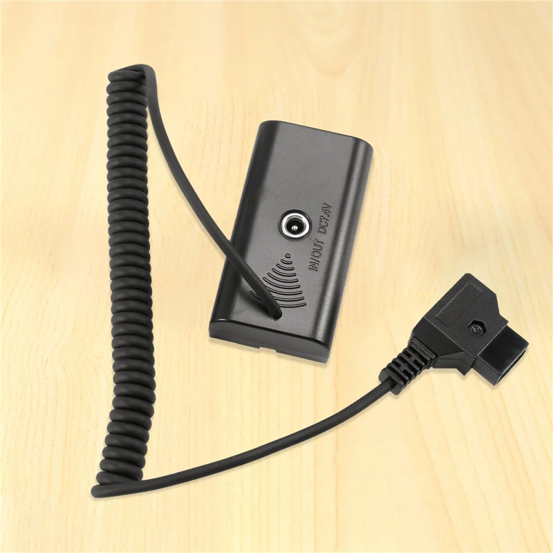 

Power Adapter Cable for D-Tap Connector to NP-F Dummy Battery for Sony NP F550 F570 F770 NP F970 HOT