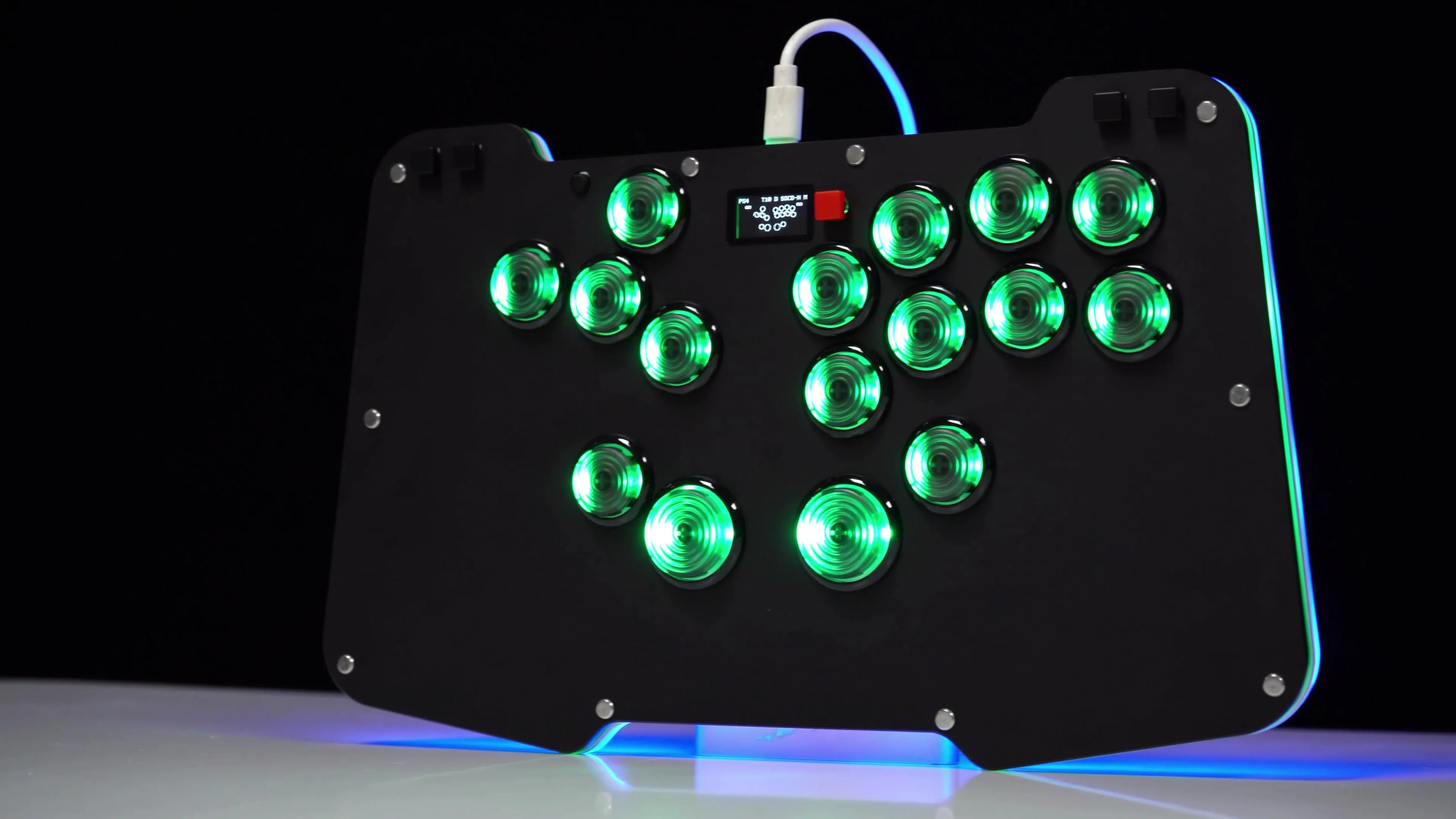 Duelpad Zen16 Ergonomic Leverless Controller Based On GP2040-CE