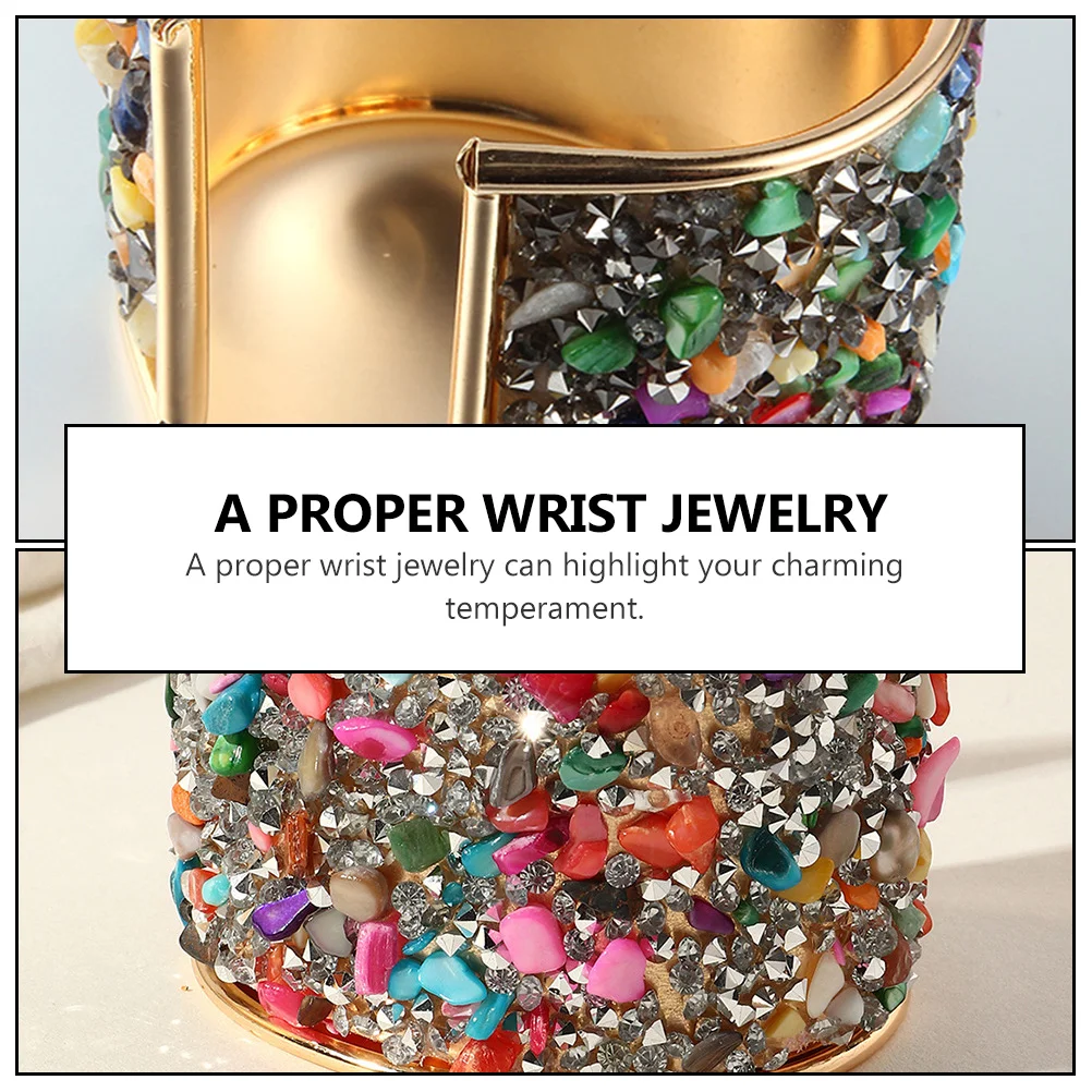 

Exquisite Alloy Bracelet Women Girls Wrist Jewelry Decor Trendy Chain Premium Metal Bangle For Brides Ladies Fashion Accessory