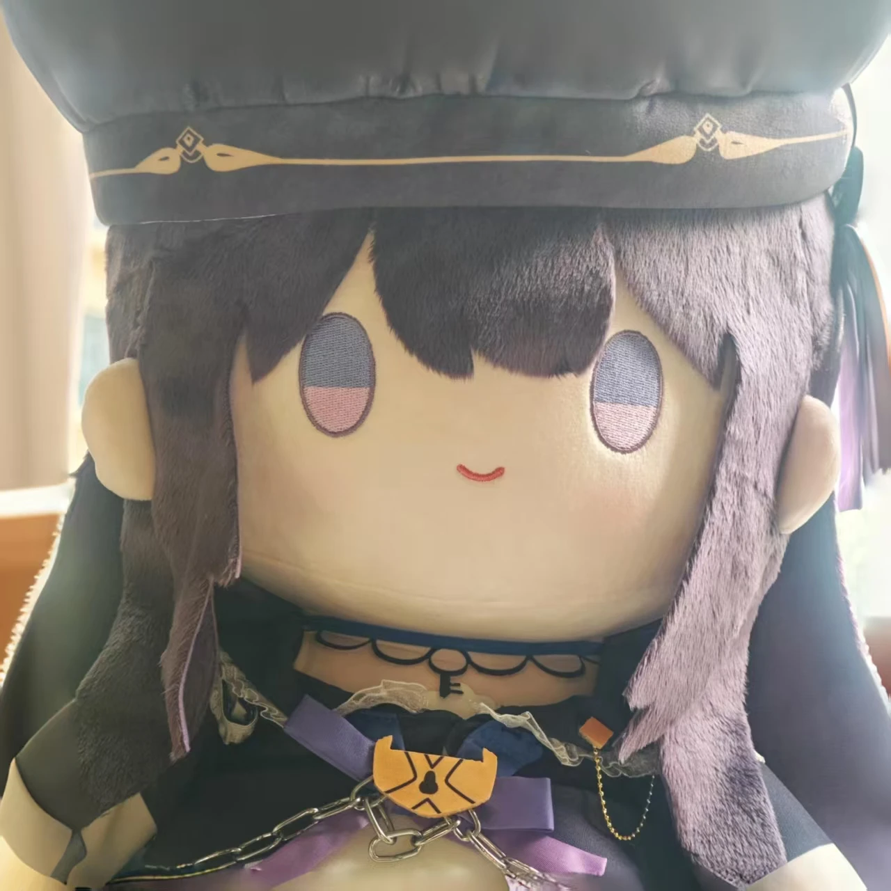 Castorice Attribute Sitting Posture Cotton Doll 40cm Game Honkai：Star Rail Large Plush Stuffed Toy Cosplay Figurine Plushie