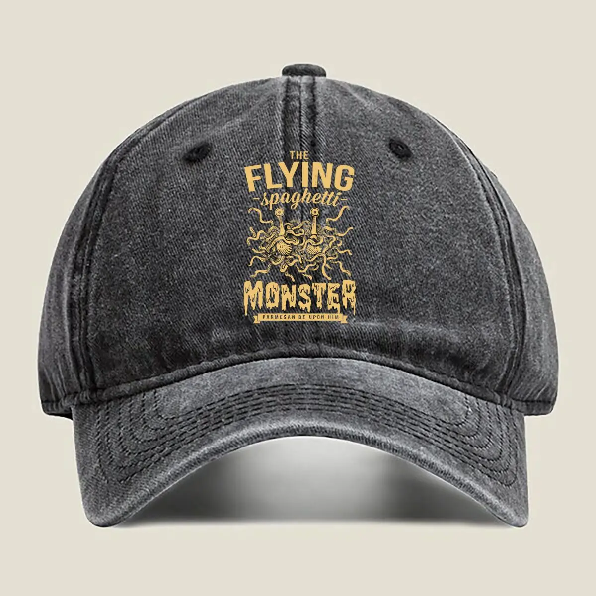 

Бейсболка Flying Spaghetti Monster Washed