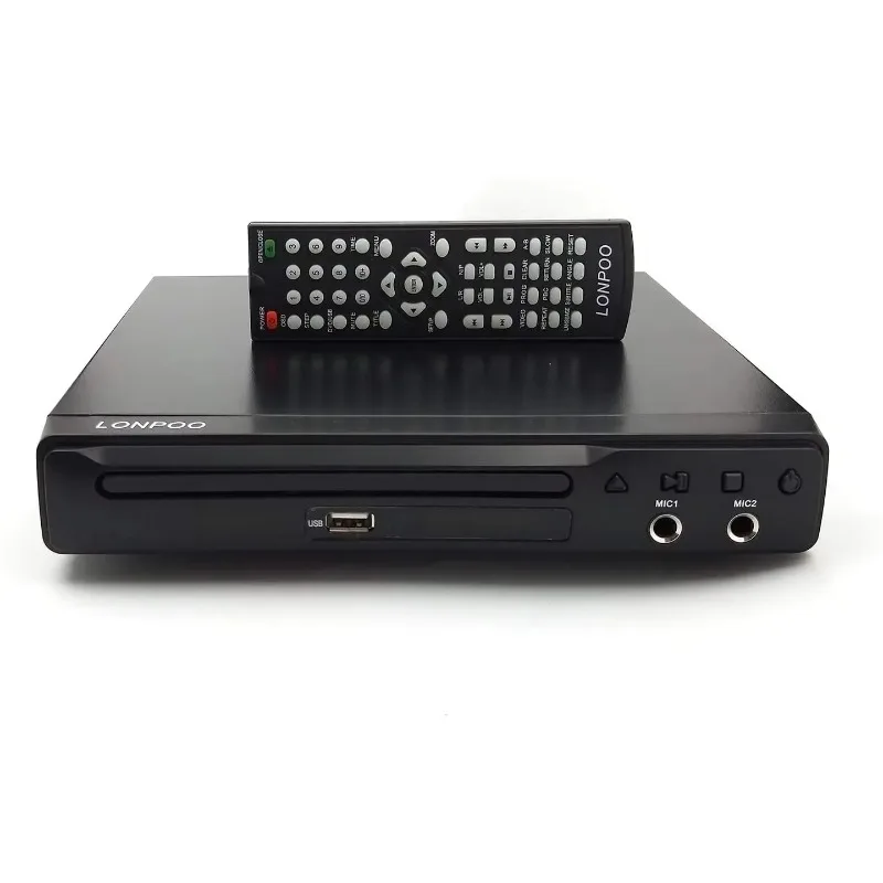 

Free high definition DVD player in home use area CD player with karaoke jack