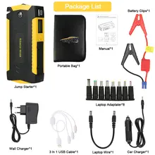 3000A Car Jump Starter 18000mAh Portable Power Bank 12V Emergency Booster #2