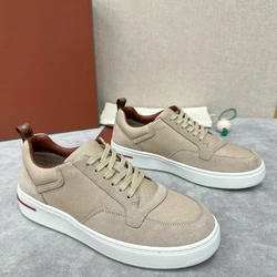 Luksusowa marka LO Casual Sneaker dla mężczyzn Oddychające buty sportowe dla mężczyzn Modne buty męskie Wszechstronne codzienne trampki