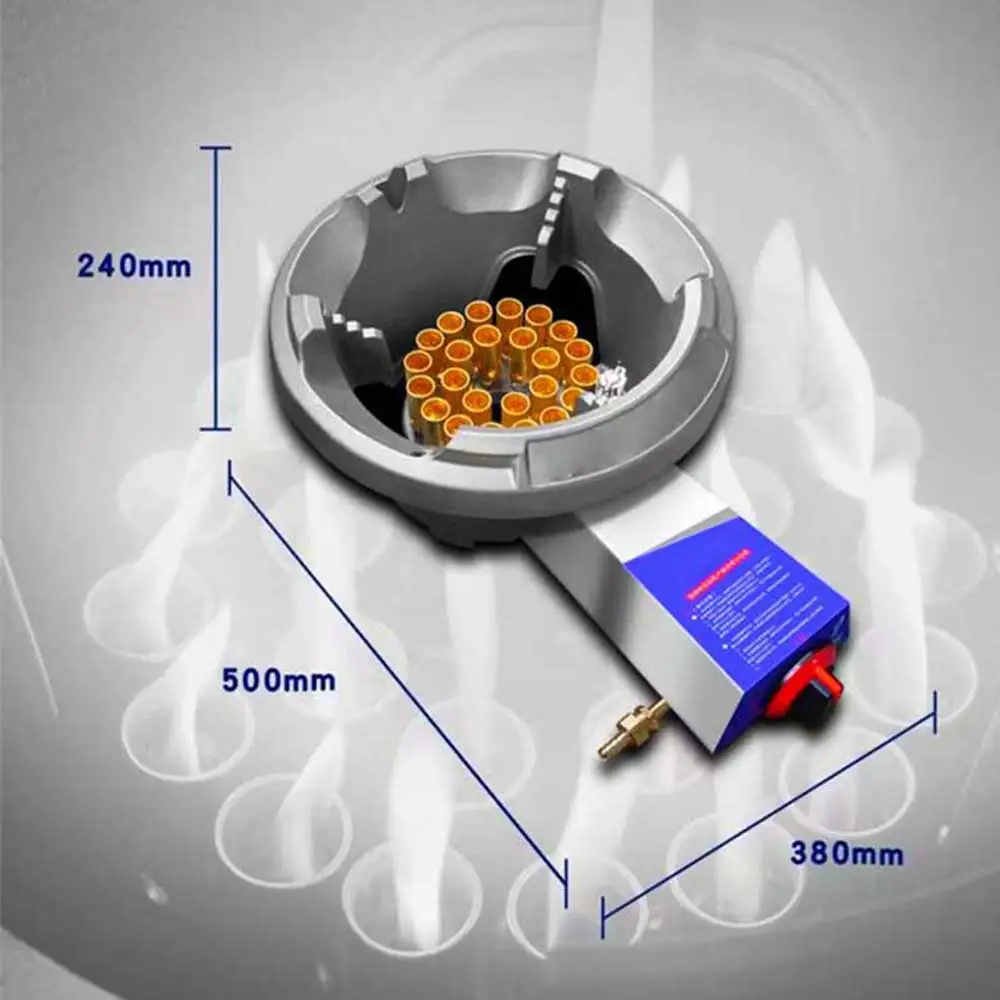 Commercial ความดันต่ำแฟลชหม้อหุงข้าว Liquefied Natural Gas แก๊สแก๊สหม้อหุงข้าว24 Outlet รูแก๊สหม้อหุงข้าว Flameout ป้องกัน