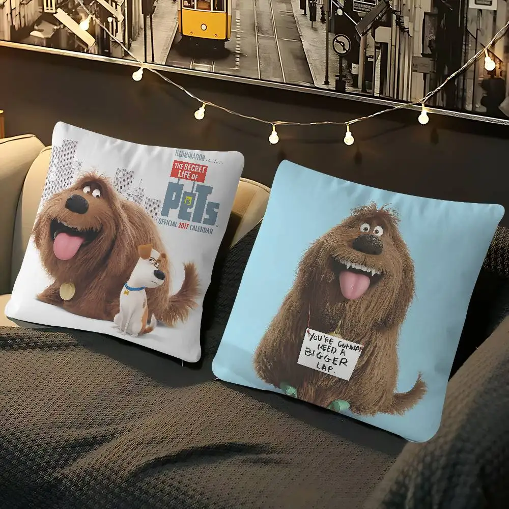 

The S-Secret Life Of Pets Cushion Cover Pillow Cover Decor Pillowcase Printed Cushion Case For Couch