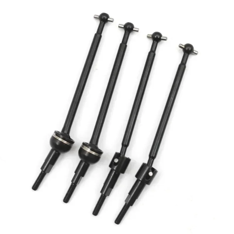 Metalen Voor Achter Aandrijfas CVD Aandrijfas Dogbone voor AM-X12 AM-D12 1/12 RC Auto Upgrade Onderdelen Accessoires