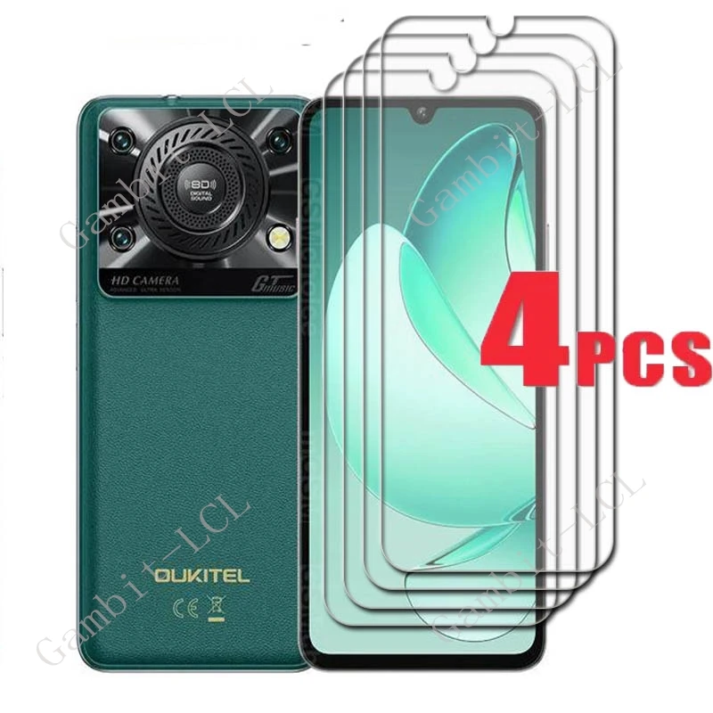 4PCS Tempered Glass…