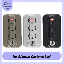 Suitable For Rimowa Customs Lock Brand Key Original Password Lock TSA007 Luggage Accessories Replacement Suitcase Lock Security