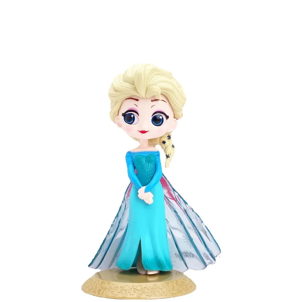 Fairy Tale Princess Cute Girl Birthday Cake Baking Decoration Ornament Elsa Anna Sofia Mermaid Jasmine Snow White Handmade Toy