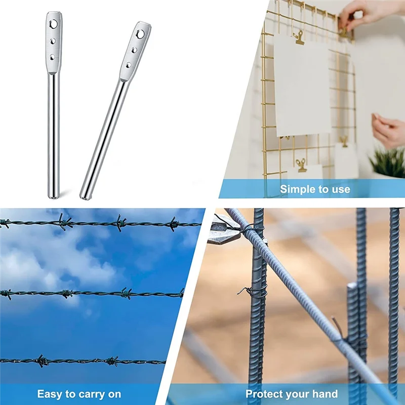 

ABKS-Multifunctional Pipe Bender Wire Twisting Tool Fencing Tool For Fixing Fence Wire And Wire Clip Fence Installation Tool