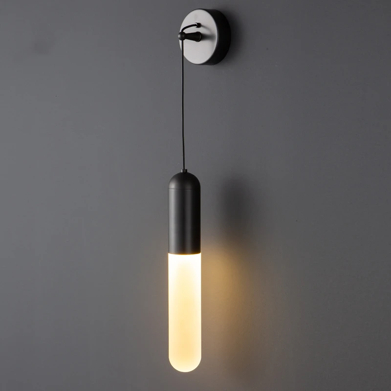 Contemporary Copper Wall Lamp for Dining Room - Black & Copper, Perfect Ambiance Lighting