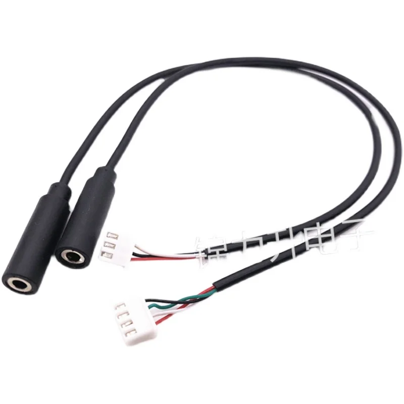 1PCS 3.5mm Audio Cable Female to XH2.54-3P 4P Plug Motherboard AUX Connecting Cable Stereo Terminal 30CM