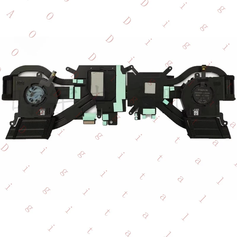 LL For Dell Alienware X14 CPU GPU Cooling Heatsink Fan 0N2MWW 0005GP TJGG6 0TJGG6